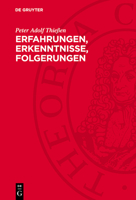 Erfahrungen, Erkenntnisse, Folgerungen 3112705300 Book Cover
