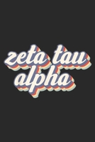 Zeta Tau Alpha: ZTA Zeta Tau Alpha Journal/Notebook Blank Lined Ruled 6x9 100 Pages 1695331109 Book Cover
