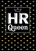 HR Queen: Funny Appreciation Notebook for Human Resources employee or boss, cute original adult gag gift for coworker (employee appreciation gifts) 1677453974 Book Cover