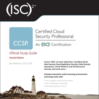 (ISC)2 CCSP Certified Cloud Security Professional Official Study Guide: 2nd Edition B09NS14NWW Book Cover