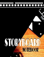 Storyboard Notebook: Notebook Sketchbook Template Panel Pages for Storytelling / Blank Storyboard Sketchbook B0BSFDRVNQ Book Cover