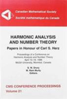 Harmonic Analysis and Number Theory: Papers in Honour of Carl S. Herz : Proceedings of a Conference on Harmonic Analysis and Number Theory, April 15-19, ... Proceedings (Canadian Mathematical Society) 0821807943 Book Cover