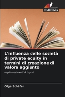 L'influenza delle società di private equity in termini di creazione di valore aggiunto 6630262824 Book Cover