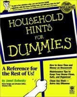 Household Hints for Dummies 0764551418 Book Cover