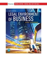 Legal Environment of Business: Online Commerce, Business Ethics, and Global Issues 0135173957 Book Cover