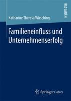 Familieneinfluss Und Unternehmenserfolg 3658189541 Book Cover