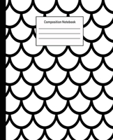 Composition Notebook: Mermaid Wide Ruled Blank Lined Cute Notebooks for Girls Teens Kids School Writing Notes Journal -100 Pages - 7.5 x 9.25'' -Wide Ruled School Composition Books 170217784X Book Cover