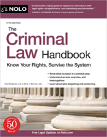 Criminal Law Handbook: Know Your Rights, Survive the System 1413310532 Book Cover