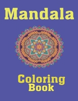 Mandala Coloring Book with Over 30 New Mandalas B09STCDGM5 Book Cover