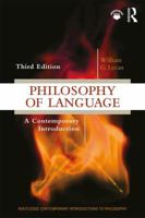 Philosophy of Language 0415171164 Book Cover