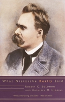 What Nietzsche Really Said 0805210946 Book Cover