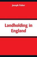 Landholding in England 1438533322 Book Cover