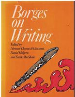 Borges on Writing 0143105728 Book Cover