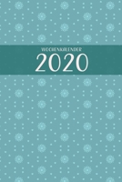 Wochenkalender 2020: Wochenplaner mit einer Woche pro Doppelseite I Jahres- und Monatsübersicht I inklusive Tracking | ca. Din A5 | 016 (German Edition) 1692849379 Book Cover