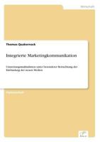 Integrierte Marketingkommunikation 383861870X Book Cover