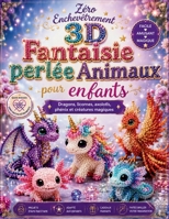 Zéro Enchevêtrement 3D Fantaisie perlée Animaux pour enfants: Dragons, licornes, axolotls, phénix et créatures magiques (French Edition) B0H7KYTGWR Book Cover