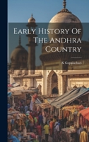 Early History Of The Andhra Country 1379217695 Book Cover