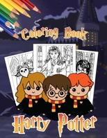 H�rry P�tter Coloring Book: Jumbo H́arry Ṕotter Edition Coloring Book In Chibi Style With High Quality Images for H�rry P�tter Fans B09SGXV1NK Book Cover
