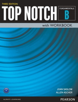 Top Notch Fundamentals Student Book/Workbook Split B 0133810550 Book Cover