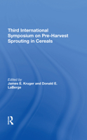 Third International Symposium on Pre-Harvest Sprouting in Cereals 0367274337 Book Cover