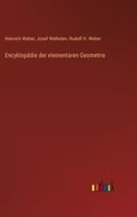 Encyklopädie der elementaren Geometrie 336823885X Book Cover