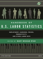 Handbook of U.S. Labor Statistics 2014: Employment, Earnings, Prices, Productivity, and Other Labor Data 1598887009 Book Cover