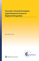 Towards a Neutral Formulary Apportionment System in Regional Integration 9403532769 Book Cover