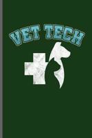 Vet tech: Veterinary Animals notebooks gift (6x9) Dot Grid notebook to write in 1099550963 Book Cover