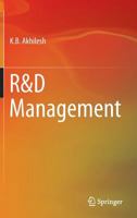 R&D Management (Management for Professionals) 8132235193 Book Cover