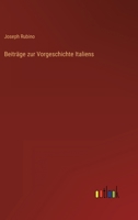 Beiträge zur Vorgeschichte Italiens 3368425978 Book Cover