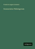 Nomenclator Philologorum 3386417779 Book Cover
