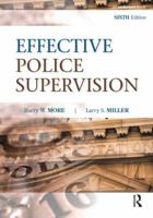 Effective Police Supervision 1437755860 Book Cover
