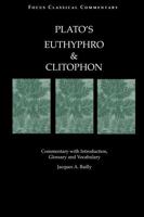 Euthyphro/Clitophon 1585100595 Book Cover