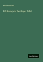 Erklarung Der Peutinger Tafel 3744606414 Book Cover