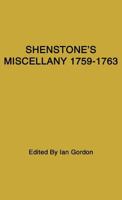 Miscellany 1759-1763 0313205914 Book Cover