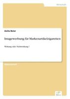 Imagewerbung Fur Markenartikelzigaretten 3838635418 Book Cover