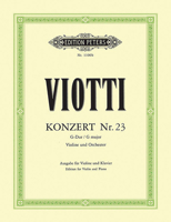 Violin Concerto No. 23 in G (Edition for Violin and Piano): Cadenzas by Paul Klengel B00006M2D9 Book Cover