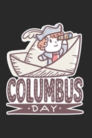 Columbus Day Notebook: Graph Paper Journal 6x9 - 120 Pages 1712673610 Book Cover