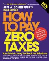 How to Pay Zero Taxes 007146039X Book Cover