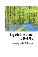 English Literature, 1880-1905 1110389078 Book Cover