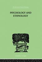 Psychology and Ethnology 0415864348 Book Cover