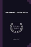 Sonate pour violon et piano 1378643550 Book Cover