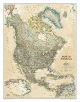 North America Executive [Laminated] (National Geographic Reference Map) 1597752916 Book Cover