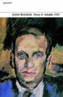 Poems & Adolphe 1920 1857540603 Book Cover