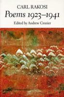 Poems 1923-1941 (Sun and Moon Classics) 1557131856 Book Cover