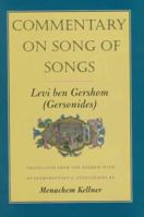 Commentary on Song of Songs (Yale Judaica Series) 0300071477 Book Cover