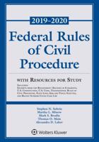 Federal Rules of Civil Procedure with Resources for Study: 2019-2020 Statutory Supplement 1543809545 Book Cover