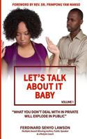 Let's Talk about It Baby 9988214820 Book Cover