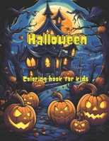 Halloween Coloring Book for kids B0CLC2W67J Book Cover