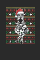 Ugly Christmas - Zebra: Blank Lined Notebook - Journal for Ugly Christmas Gift And New Year Gift Idea 1710229357 Book Cover